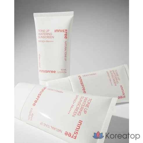 Солнцезащитный крем Innisfree Tone-Up Watering SPF50+ PA++++
