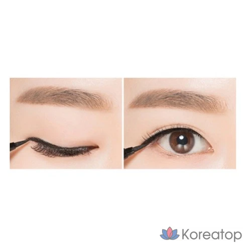 Подводка-маркер для глаз Missha Vivid Fix Marker Pen Liner, насыщенный черный