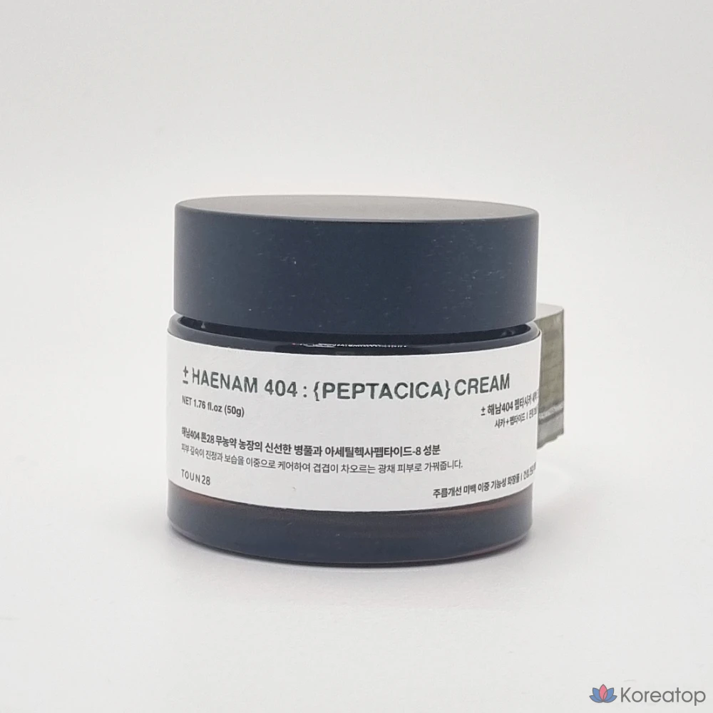 Toun28 Haenam 404 Peptacica Dawn Cream — двухфункциональное косметическое средство для разглаживания морщин и отбеливания кожи, 50 г, 1 шт.