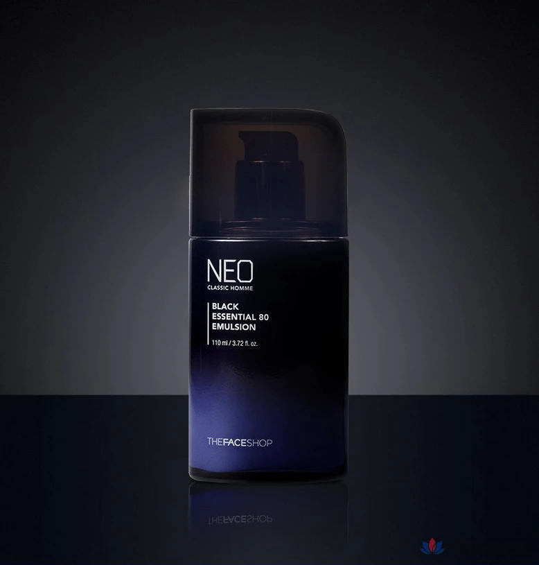 The Face Shop Neo Classic Homme Black Essential 80 Emulsion, 110 мл, 1 шт.