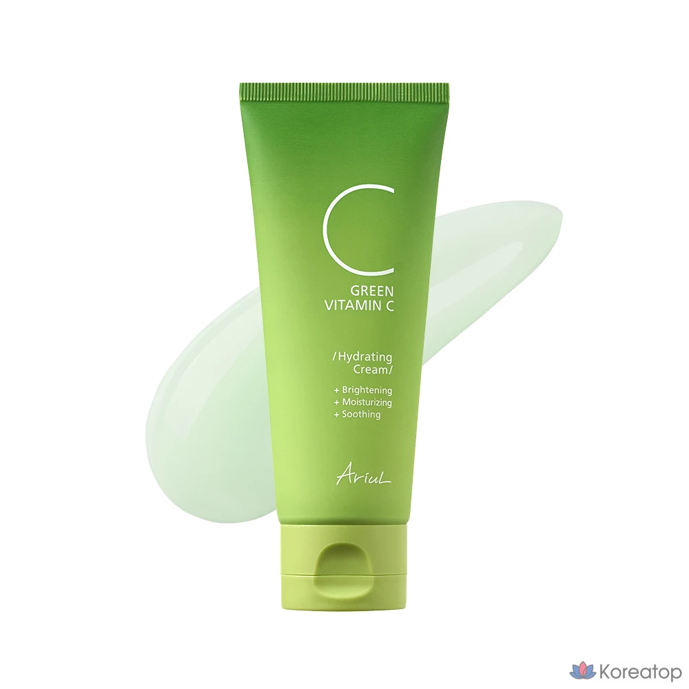 Увлажняющий крем Ariel Green с витамином С, 100 г, 1 шт.