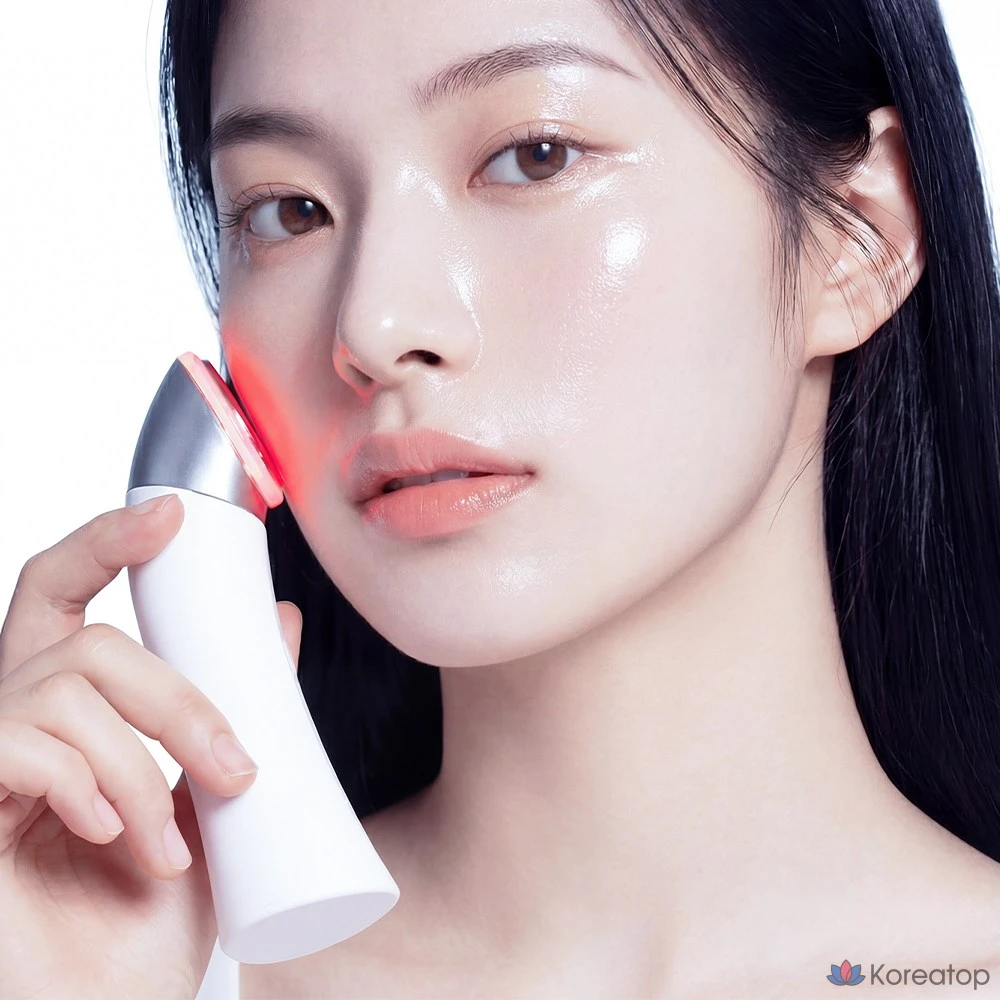 Устройство для домашнего ухода Face Factory Pico Cera Boosters Pro, белый, + ампульная сыворотка для осветления, фото 2
