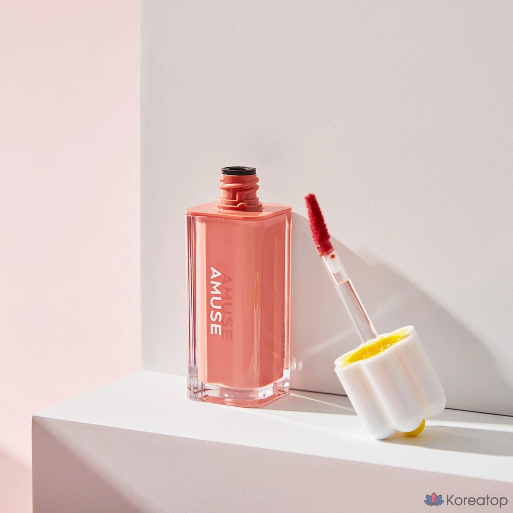 Тинт для губ AMUSE Dew Tint, оттенок 06 Pig Dew, 1 шт., фото 4