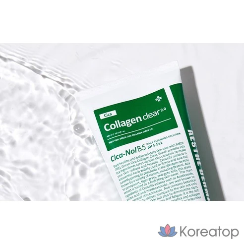 MEDI-PEEL Green Cica Collagen Clear 2.0 (300ml) Пенка для умывания