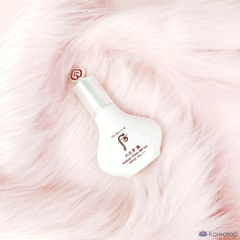 Солнцезащитный BB-крем The Whoo Gongjinhyangseol Whitening Sun BB Cream + Cream, 10 мл, 1 шт., 40 мл