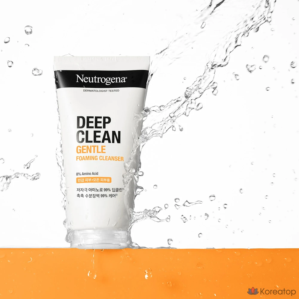 Пенка для умывания Neutrogena Deep Clean Gentle Foaming Cleanser, 220 г, 1 шт., фото 4