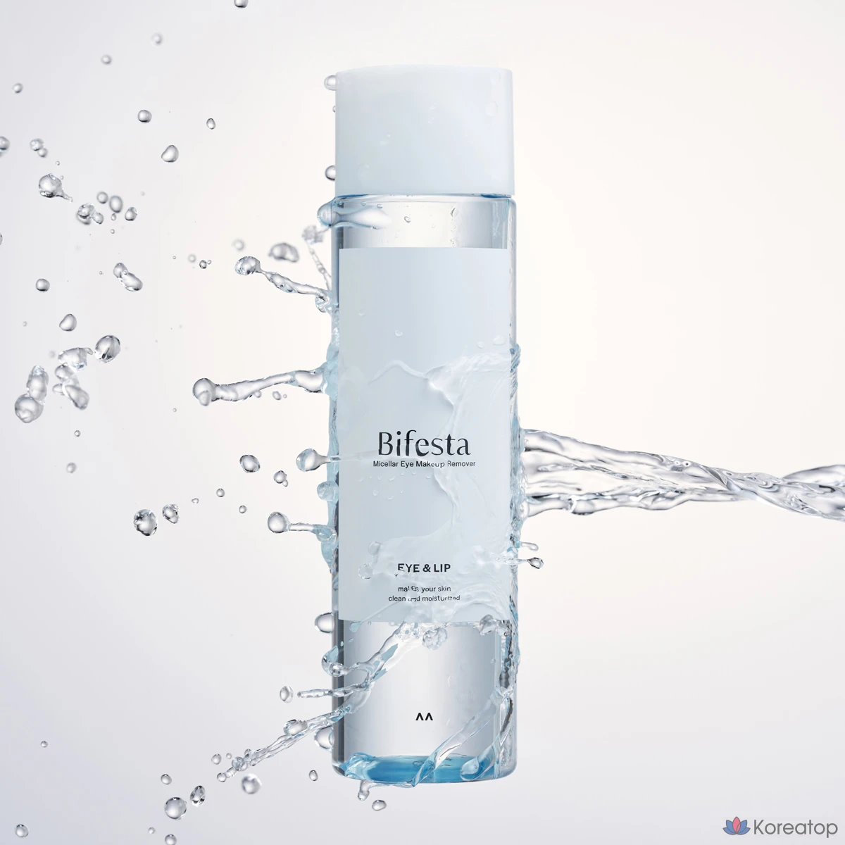 Мицеллярное средство для снятия макияжа с губ и глаз Bifesta, 195 мл, 1 шт., фото 3