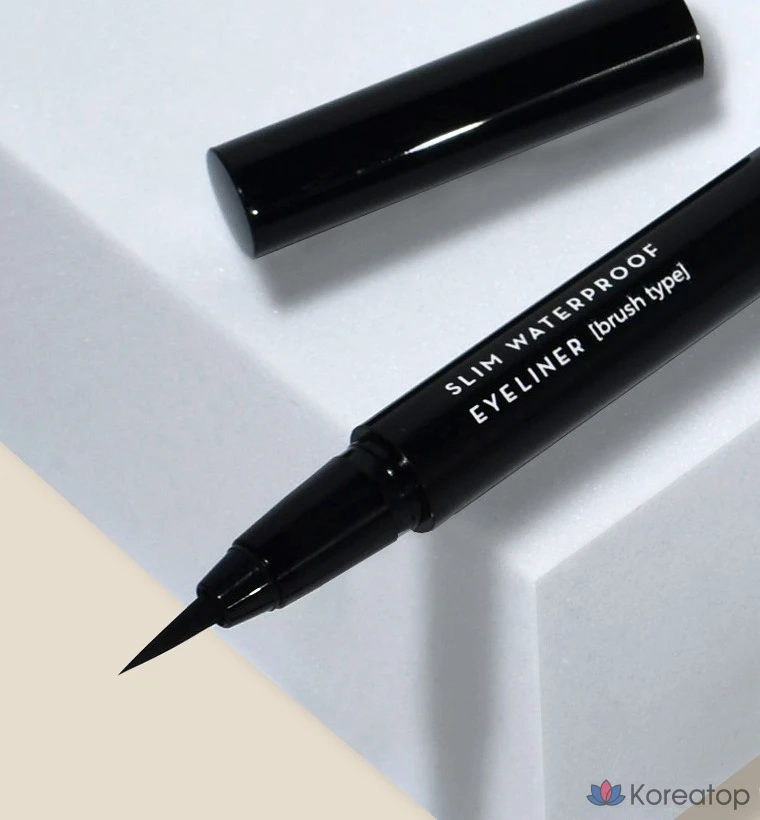 Водостойкая подводка для глаз Lamelin Slim, 0,5 г, черная, 1 шт.