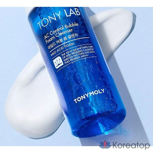 Очищающая пенка для лица Tony Moly Tony Lab AC Control Bubble Foam Cleanser