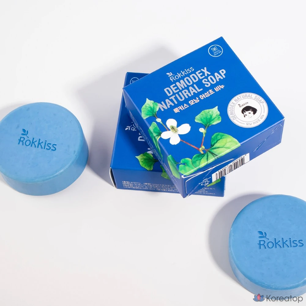 Очищающее мыло для фолликулов Rokkiss, 100 г, 1 упаковка