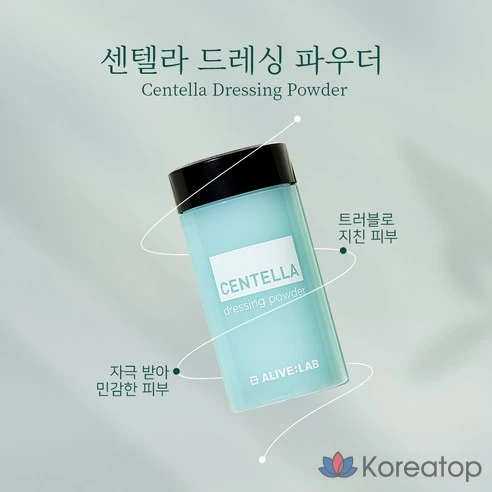 Пудра для ухода за проблемной кожей Alive Lab Centella Dressing