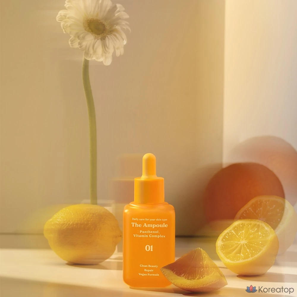 Ампульная сыворотка Dermashare The Ampoule Vegan Panthenol Vitamin Complex, 60 мл, 1 шт.