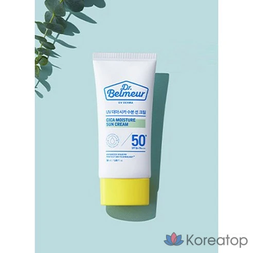 Солнцезащитный крем The Face Shop Dr. Belmer UV Derma Cica Moisture SPF50+ PA++++