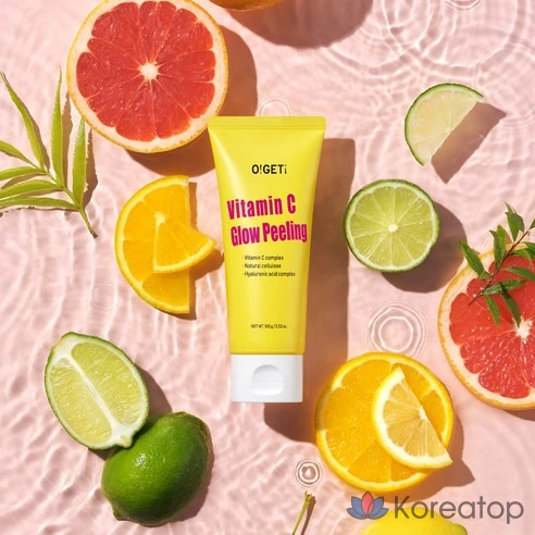 Гель-пилинг с витамином C Oget Vitamin C Glow