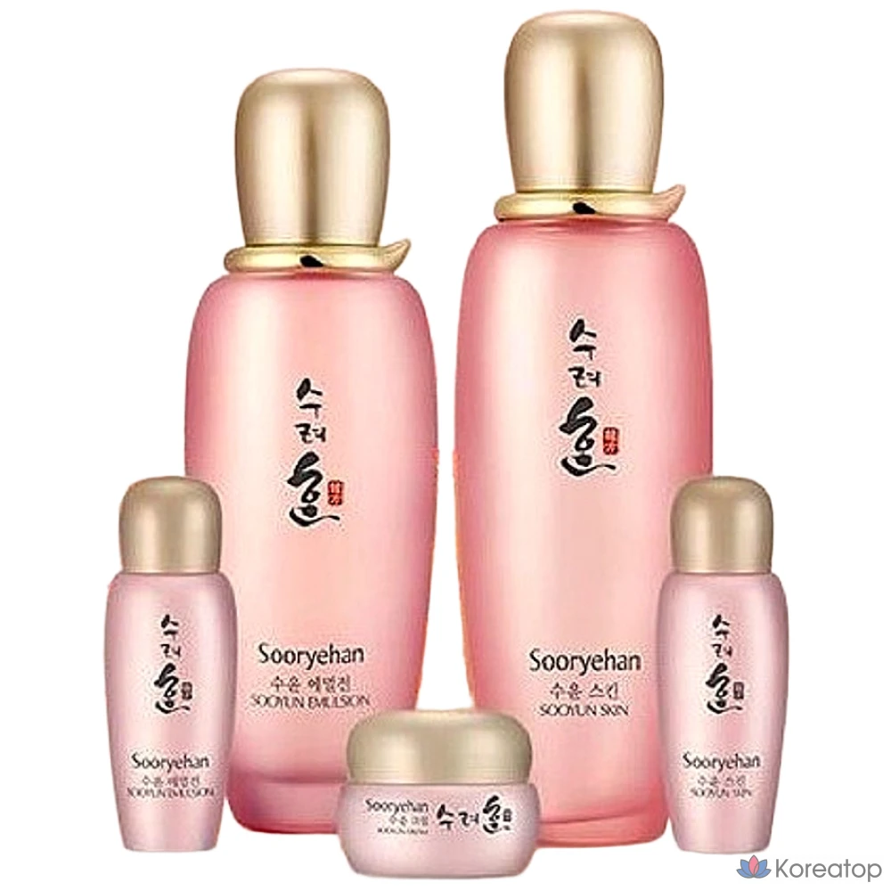 Набор для ухода за кожей Corans LG Sooryehan Su-yun, 2 вида/5 шт., 1 набор