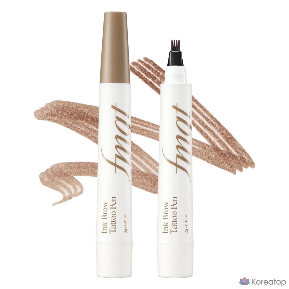 Ручка для татуажа бровей FMGT ink 2 г, 01 натуральный коричневый, 1 шт.