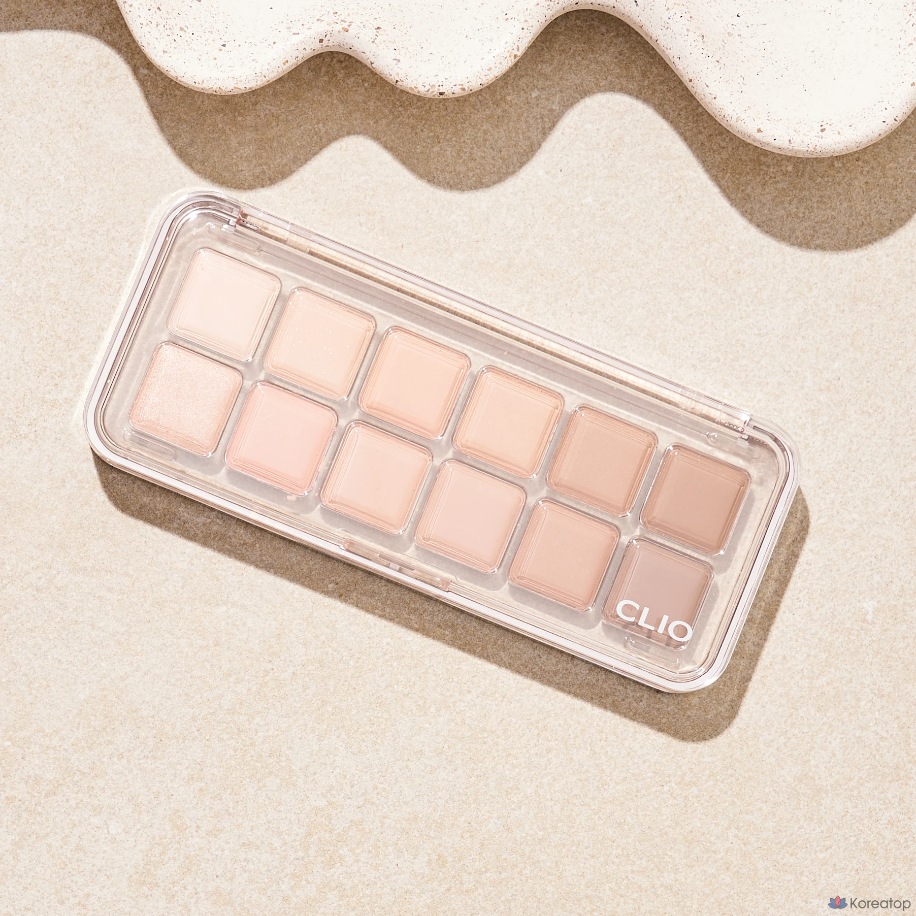 Палетка теней для век Clio Pro Eye Palette Air, оттенок 08 Latte Is Senior, фото 4