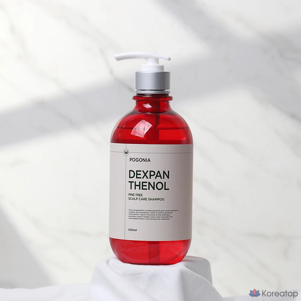 Гипоаллергенный шампунь Pogonia Dexpanthenol Pine Tree, содержащий 20 000 ppm декспантенола, 1 шт., 500 мл.
