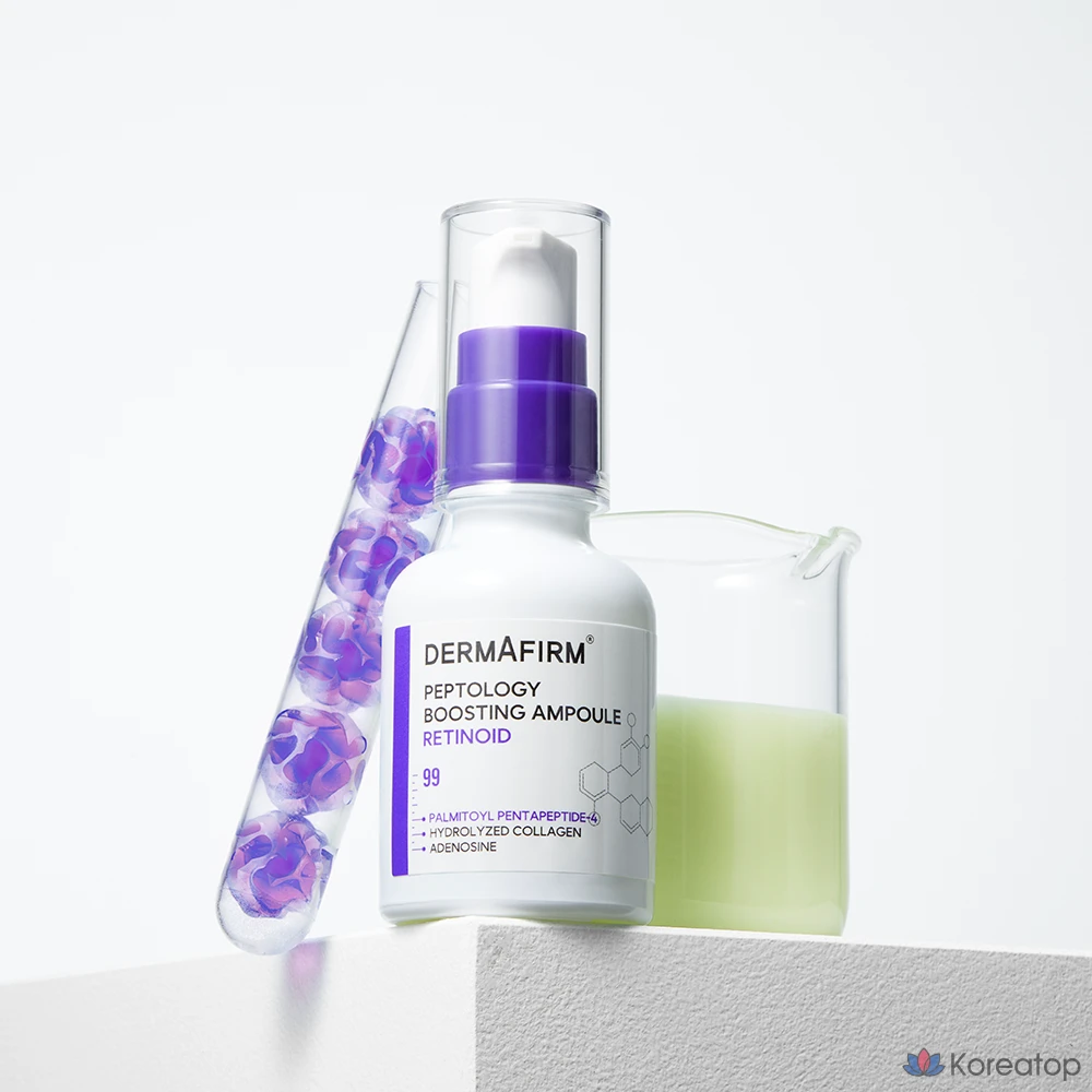 Ампула Dermafirm Peptology Boosting с ретиноидами, 30 мл, 1 шт., фото 3