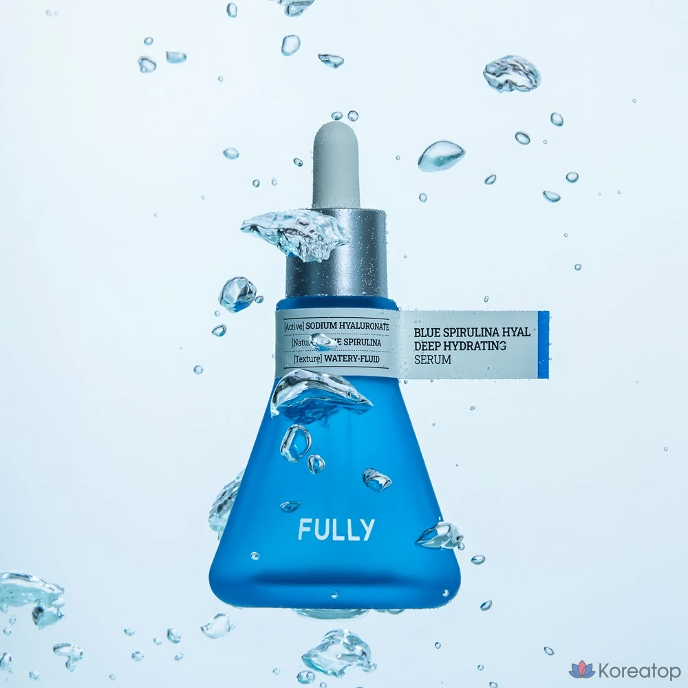 Сыворотка FULLY Blue Spirulina Hyal Moisture Serum, 50 мл, 1 шт.