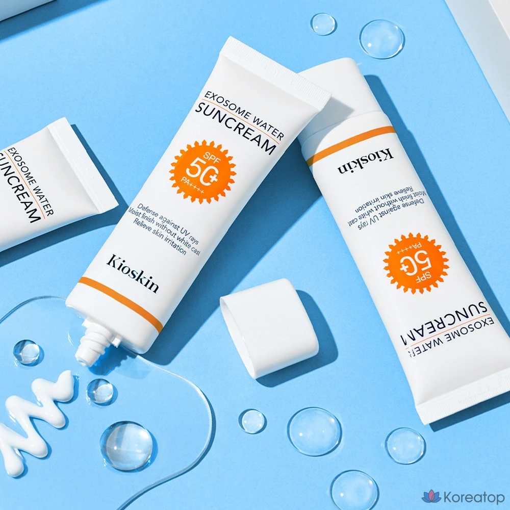 Солнцезащитный крем KIOKSIN Exosome Pore Care Watery Sun Cream SPF 50+ PA++++, 50 мл, 1 шт.