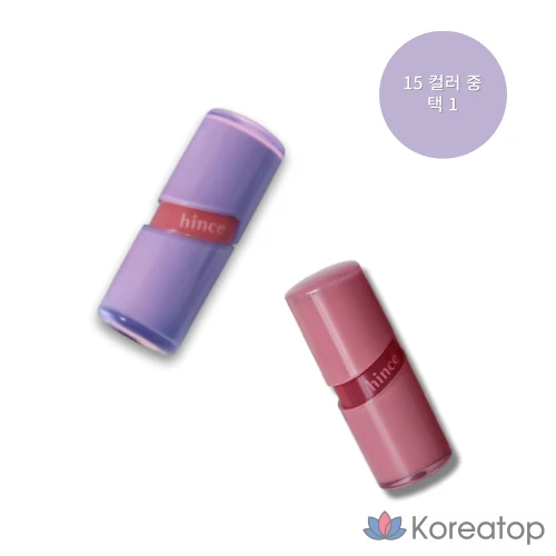 Тинт для губ Hince New Glow Gel Tint, оттенок Laurel Lilac 9, 1 шт.