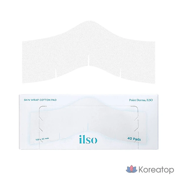 Смягчающее средство для кожи Ilso 150 мл, специальный набор для удаления черных точек (40 ватных дисков + средство для удаления черных точек), 1 шт., фото 4