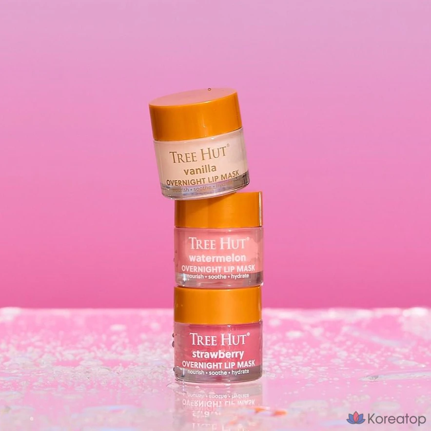 Ночная маска для губ Burt's Bees, ваниль, 17 г, 2 шт., фото 4