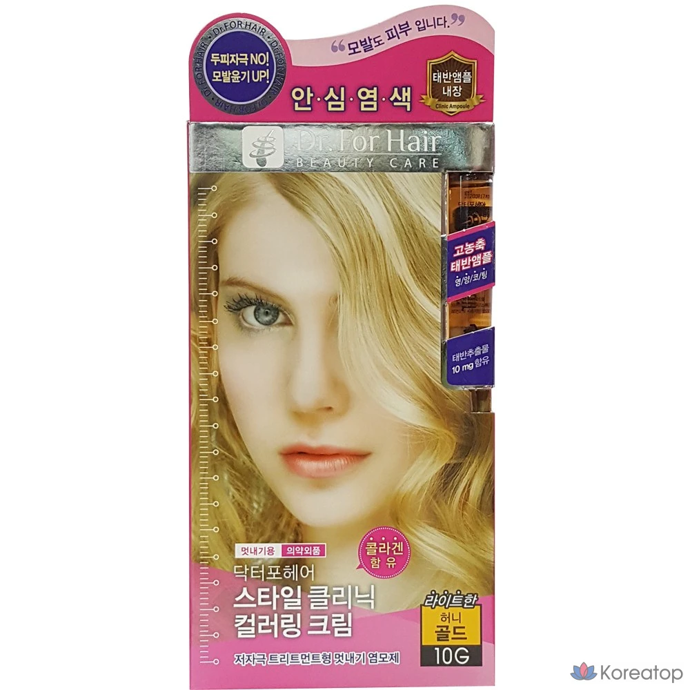 Крем для окрашивания волос Mediheal Doctor For Hair Style Clinic Color Link Cream, 10 г, цвет «Медовое золото», 1 шт.