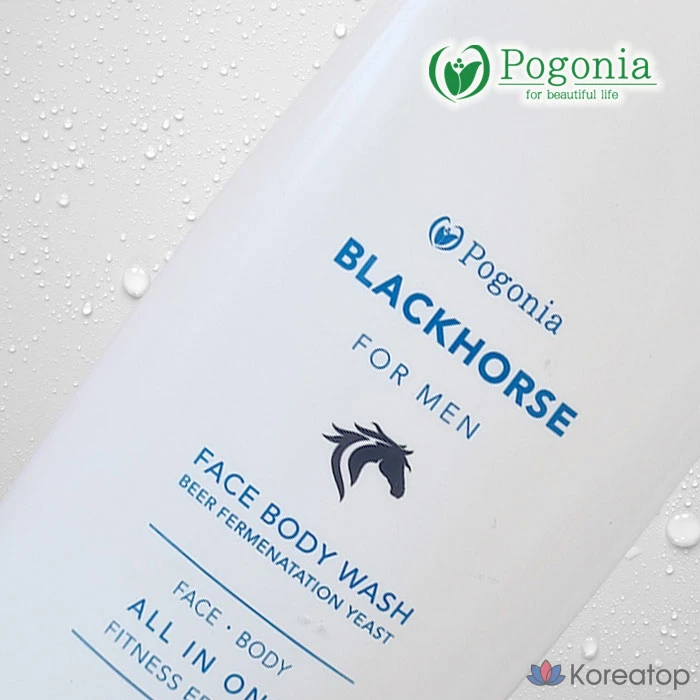 Мужской универсальный гель для умывания Black Horse для лица и тела, 280 мл, 1 шт.
