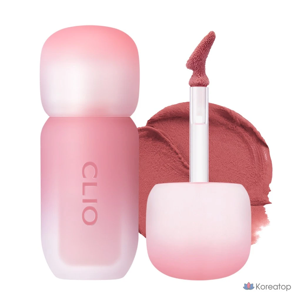 Тинт для губ Clio Volumate Tint (Gloss/Blur), оттенок 112 Namsan Peach Pink (Blur), 1 шт.