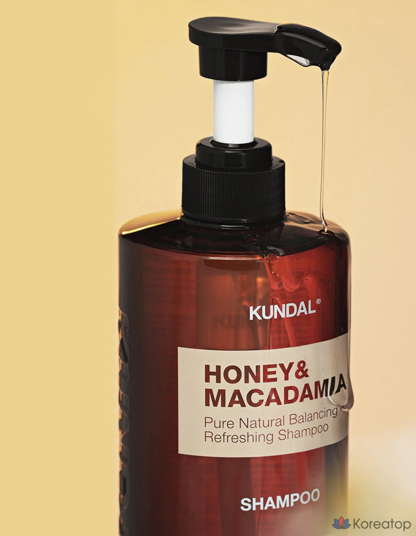 Шампунь-мыло Kundal Honey &amp; Macadamia Nature с ароматом меда и макадамии, 500 мл, 1 шт.