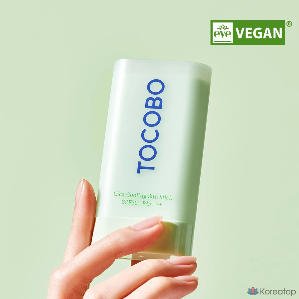 Tokobo Cica Cooling Sun Stick SPF50+ PA++++, 18 г, 1 шт.