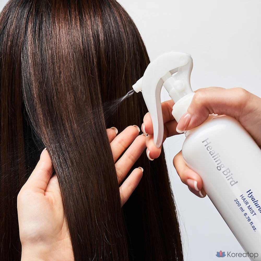 Спрей для волос Healing Bird Hyaluronic Milk Hair Mist Quick Moisture Essence, 200 мл, 1 шт.