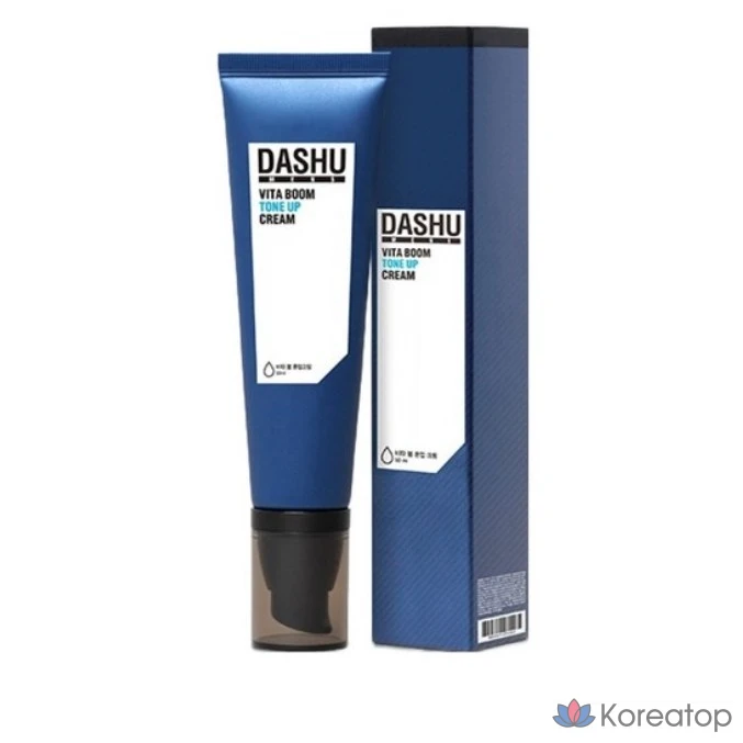 Крем для выравнивания тона кожи DASHU Men's Vita Boom Tone-Up Cream SPF50+ PA++++ 50 мл, 1 шт.