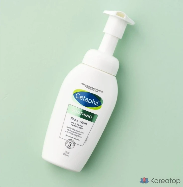Очищающая пенка для умывания Cetaphil для чувствительной кожи, 200 мл, 1 шт.