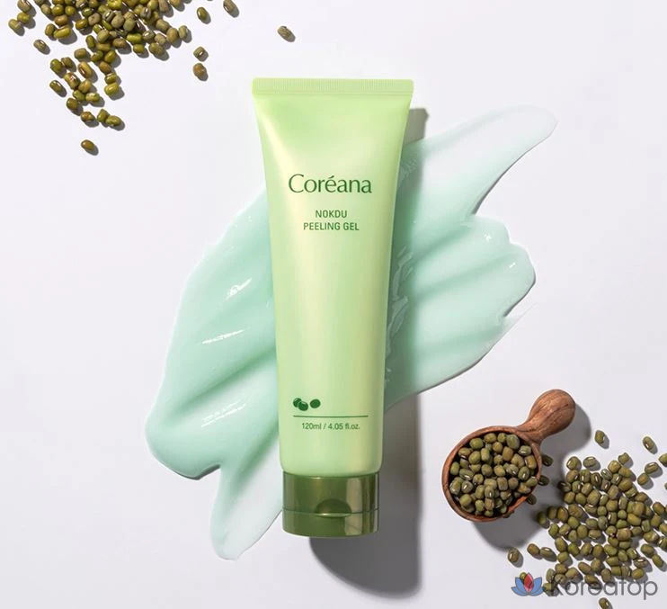 Гель-пилинг Coreana Green Bean, 120 мл, 1 шт.