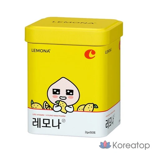 Витамины Lemona Kakao Friends Edition в жестяной коробке