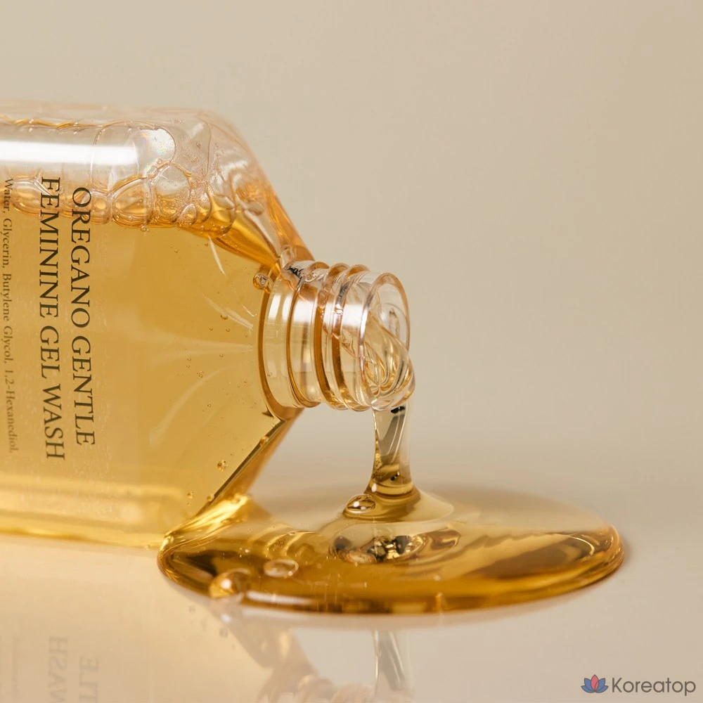 Гель для интимной гигиены Steambase Oregano Gentle Feminine Gel Wash для ухода за Y-зоной, с мягкой кислотностью, 1 шт., 220 мл