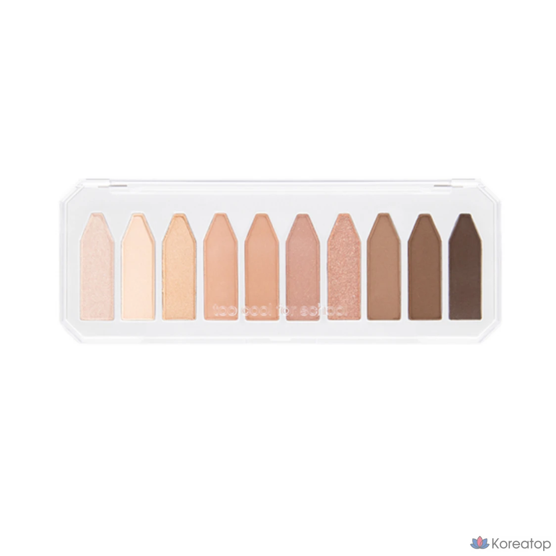 Палетка теней Too Cool For School Pro-Tage Palette, оттенок Peach Plain, 8.6 г, 1 шт.
