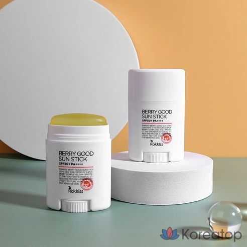 Солнцезащитный стик Rokkiss Berry Good SPF50+ PA++++, 15 г