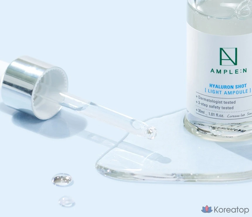 Ампула AMPLE:N Hyaluronic Shot Light, 100 мл, 1 шт., фото 4