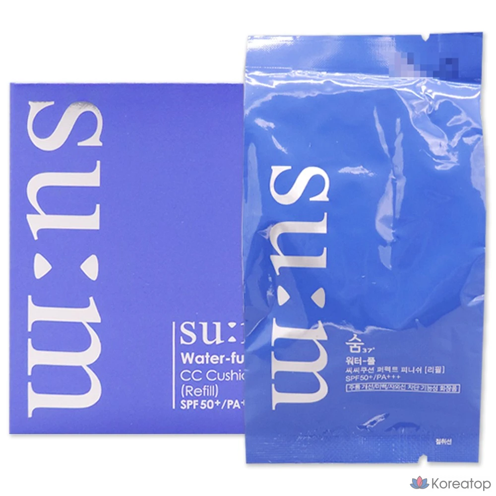 Сменный блок для тонального крема 37 Degrees Waterful CC Cushion Perfect Finish, № 1, 1 шт., № 01, светло-бежевый.