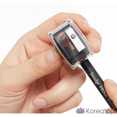 Точилка для косметических карандашей Missha Easy Pencil Sharpener, черная