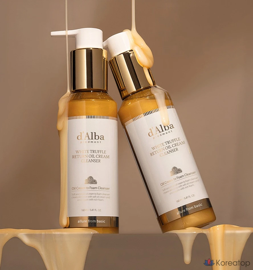 Гидрофильное масло d'Alba White Truffle Return Oil Cream Cleanser, 160 мл, 1 шт.