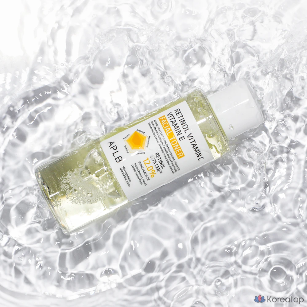 Тоник для лица APLB с ретинолом, витаминами С и Е, 1 шт., 160 мл