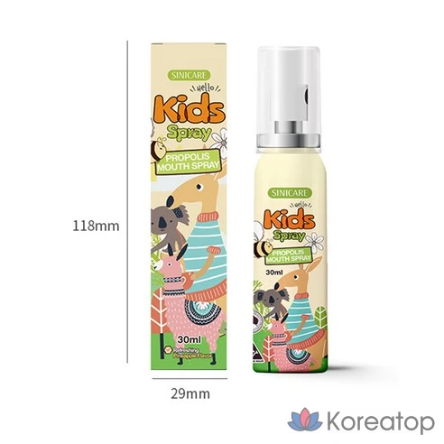 Детский спрей для полости рта с прополисом Sinicare Kids