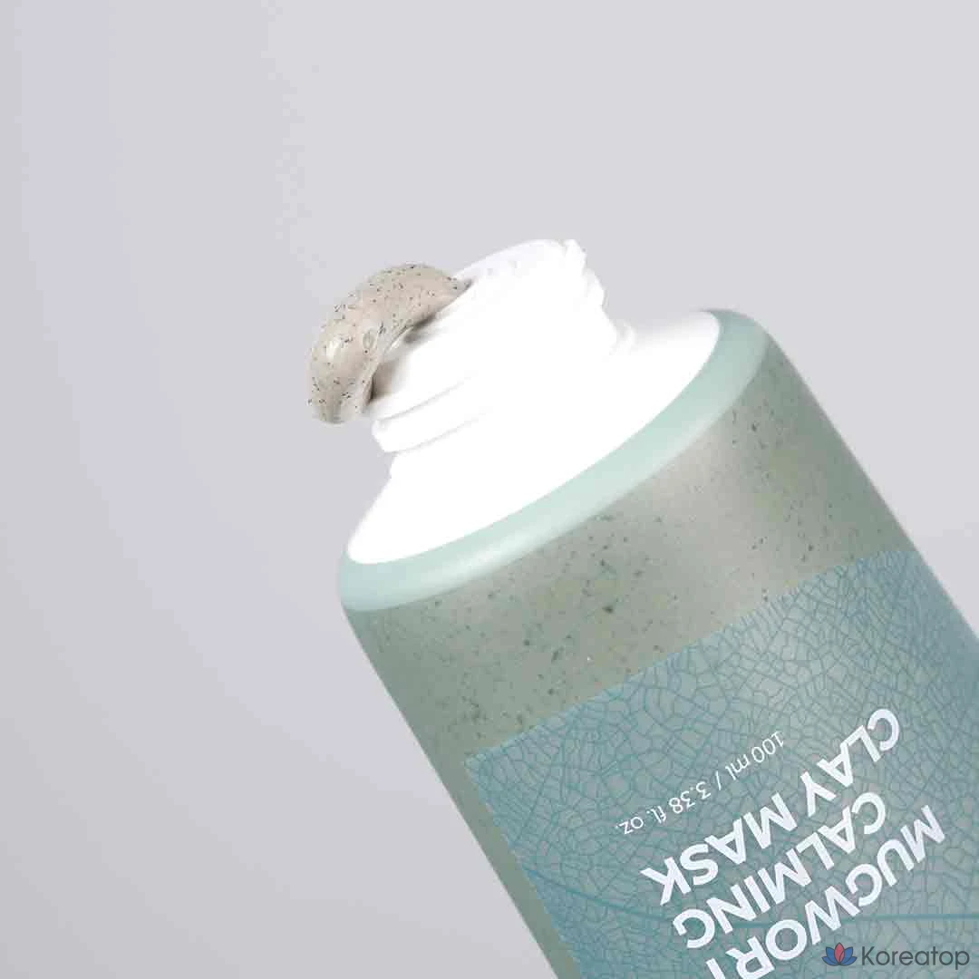 Глиняная маска IsNtree Mugwort Calming Clay Mask, 100 мл, 15 шт., фото 4