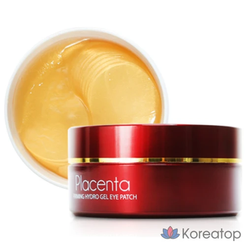 Укрепляющие гидрогелевые патчи для глаз с экстрактом плаценты Berrisom, 1 упаковка, 1 шт.