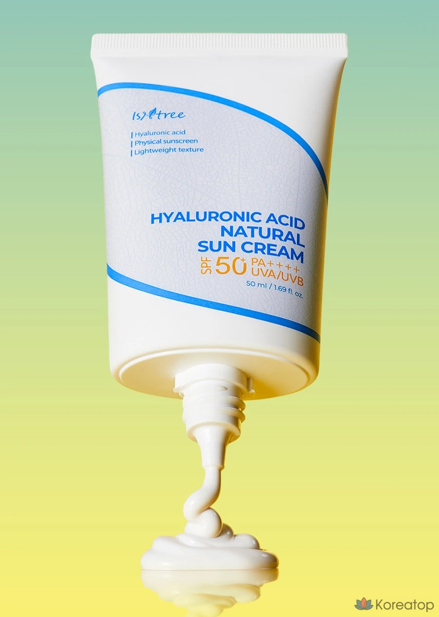 Натуральный солнцезащитный крем Isntree с гиалуроновой кислотой SPF50+ PA++++, 50 мл, 1 шт.